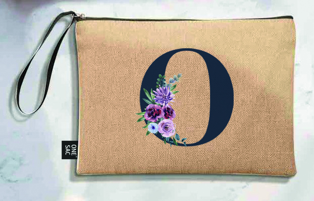 Sac à main Lettre O (Modèles variés) (25 × 18 × 1 cm)